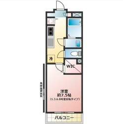 アヴェニール南通町の物件間取画像